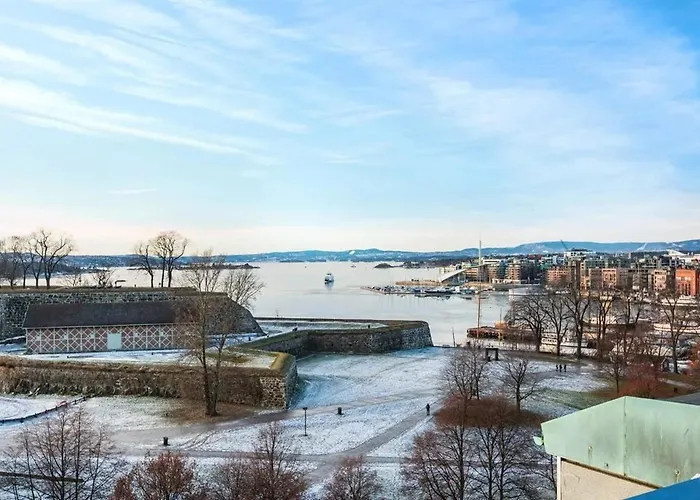 Centre - Fortress & Sea View Appartement Oslo